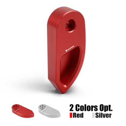 Aluminum Engine Hood Release Lever Handle Bracket Trim For BMW