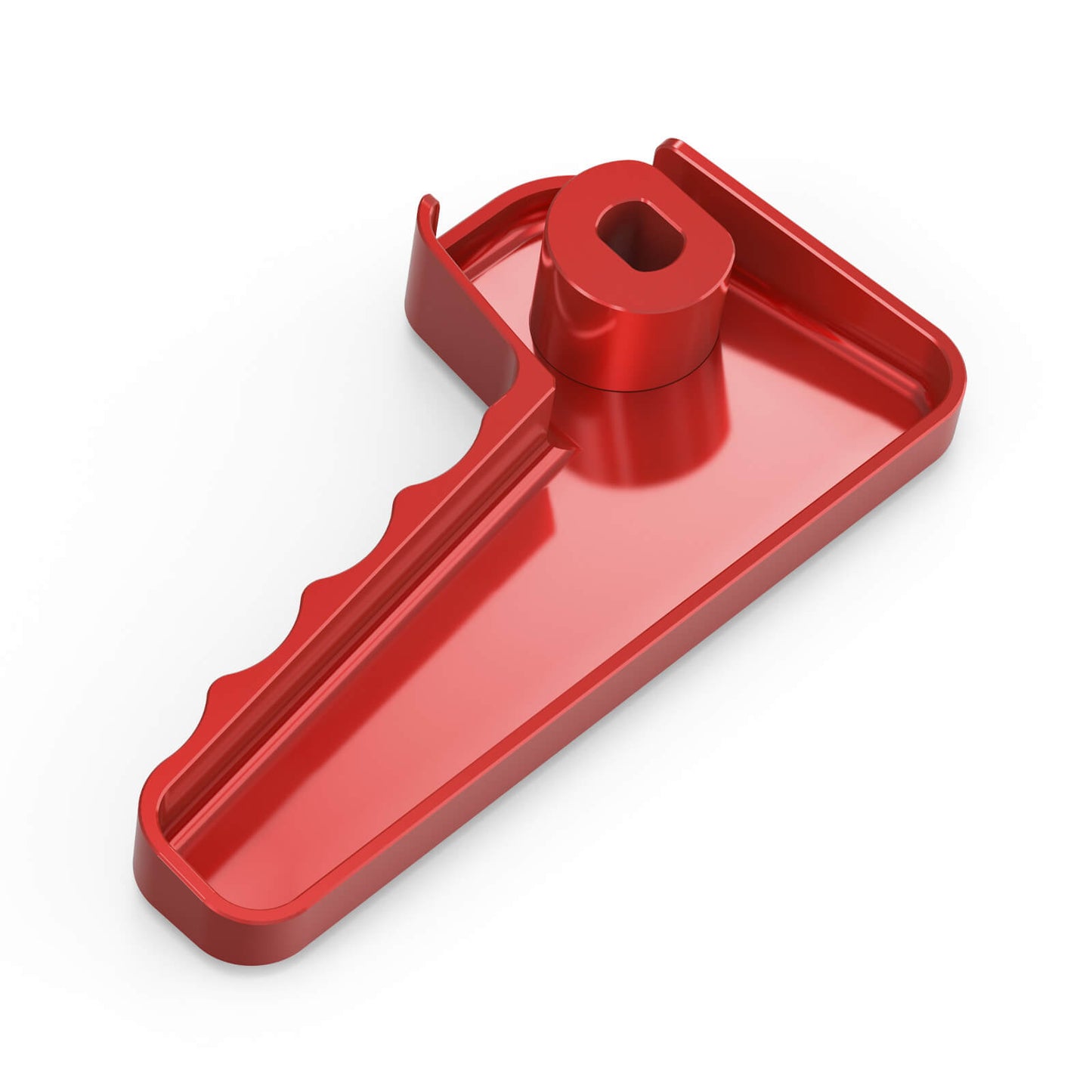 BEVINSEE Aluminum Engine Hood Release Lever Handle for Volkswagen for Golf MK7