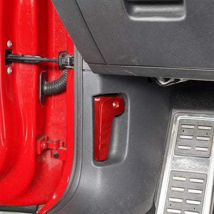 BEVINSEE Aluminum Engine Hood Release Lever Handle for Volkswagen for Golf MK7