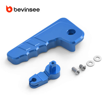 BEVINSEE Aluminum Engine Hood Release Lever Handle for Volkswagen for Golf MK7