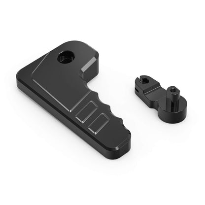 BEVINSEE Aluminum Engine Hood Release Lever Handle for Volkswagen for Golf MK7