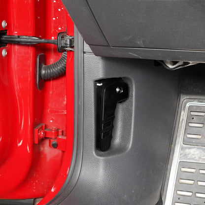 BEVINSEE Aluminum Engine Hood Release Lever Handle for Volkswagen for Golf MK7