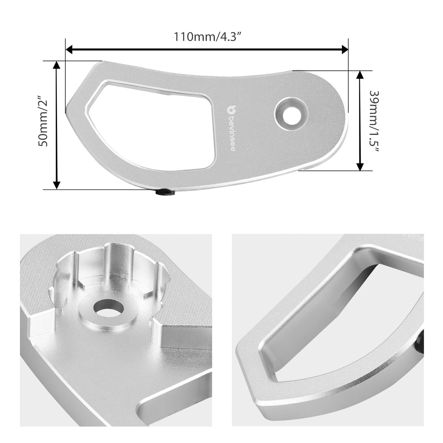 Engine Hood Release Lever Handle Bracket Trim For BMW E46 X3 E83