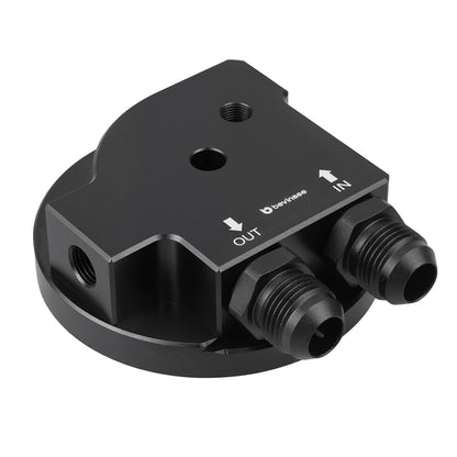 BEVINSEE Engine Oli Cooler Adapter For BMW E36 M3 E34 M50 S50 S52 S54