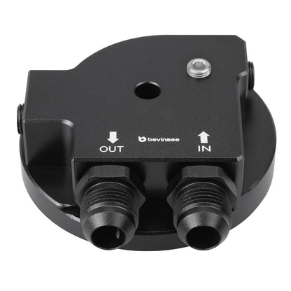 BEVINSEE Engine Oli Cooler Adapter For BMW E36 M3 E34 M50 S50 S52 S54