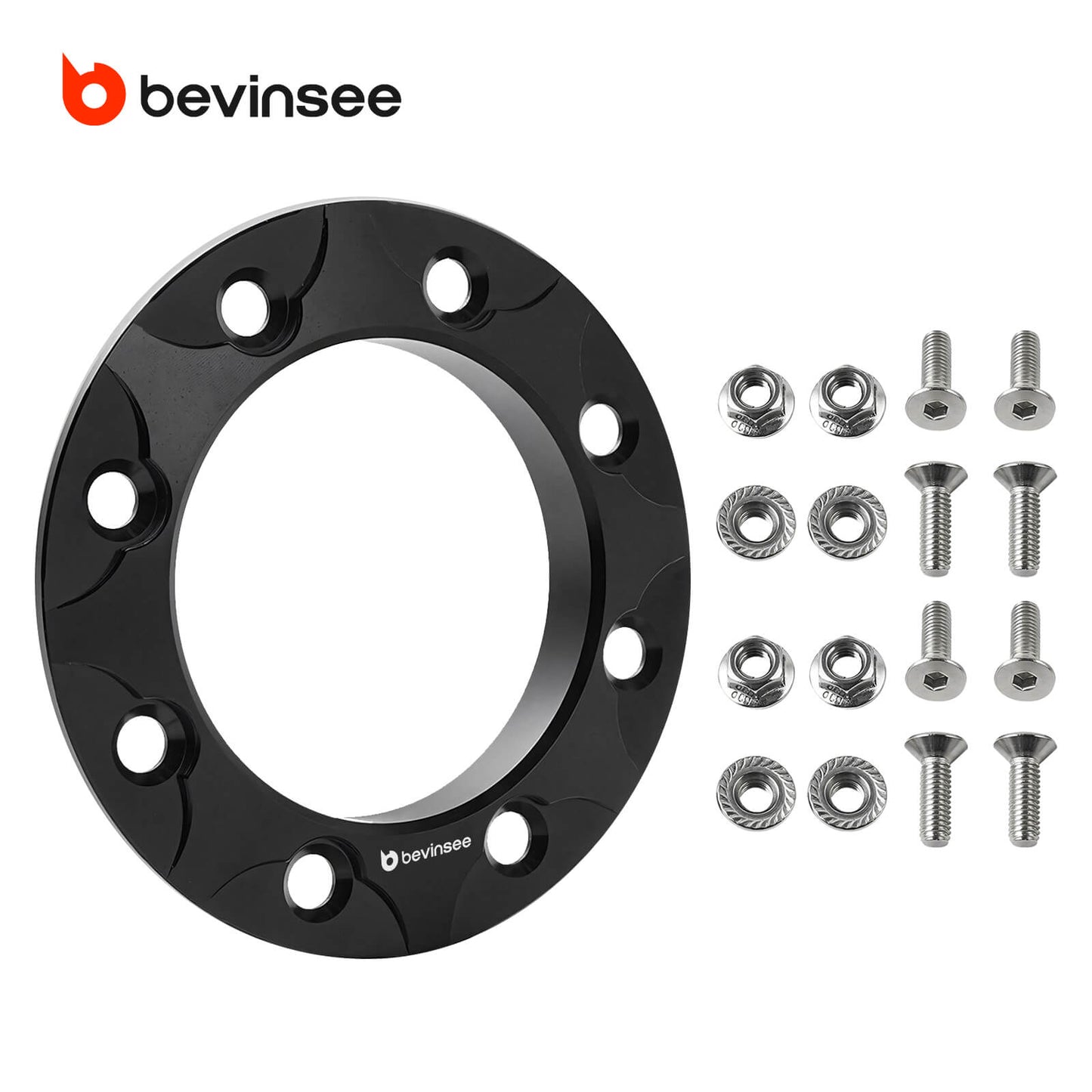 Aluminum 3.1"Escape Pipe Fender Exit Bezel Trim Ring Bumper Flange For GMC Chevy