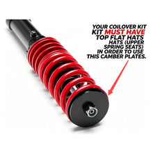 Justerbara främre camberplattor till BMW E82 E87 E90 E92 bakhjulsdrift X1 E84