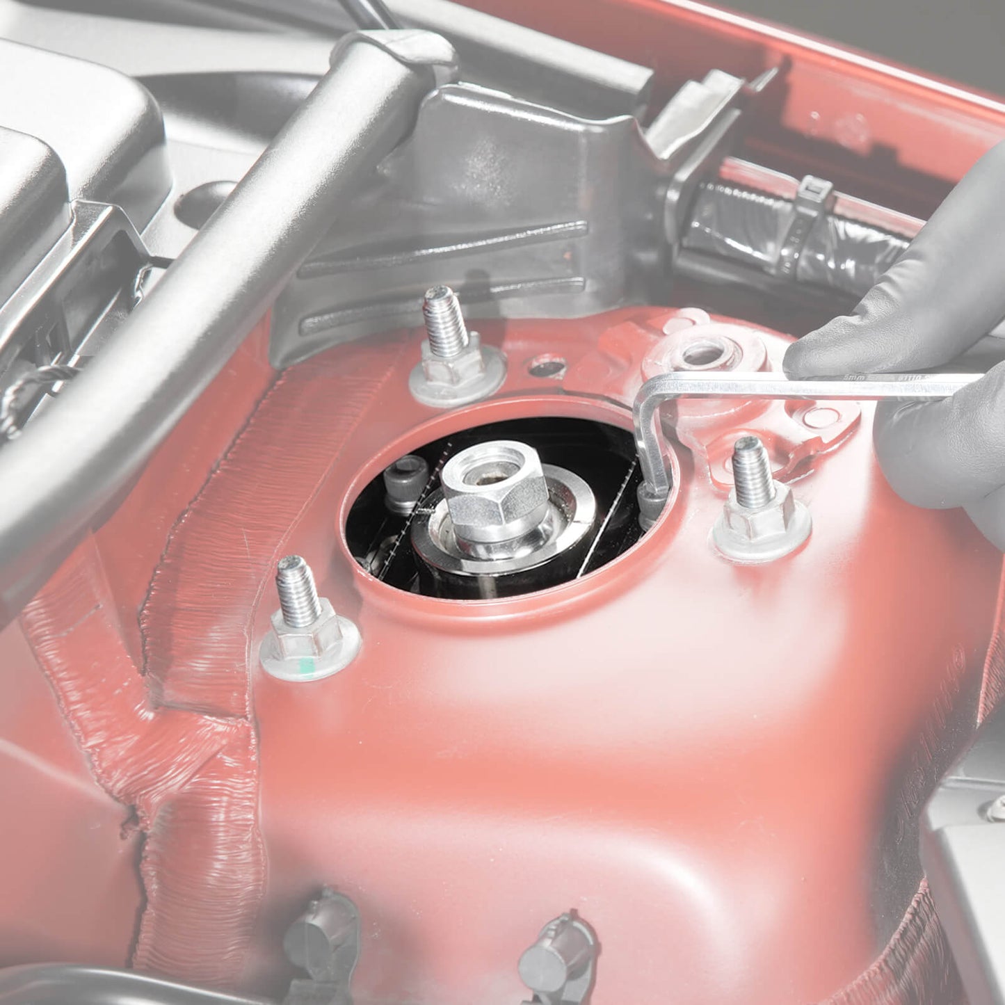 Front Adjustable Camber Plates For BMW E82 E87 E90 E92 RWD X1 E84