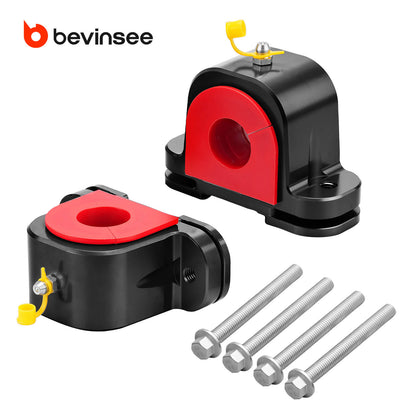 BEVINSEE Aluminum Front Anti Roll Bar Mount with Bushing For VW Golf MK7 MK8