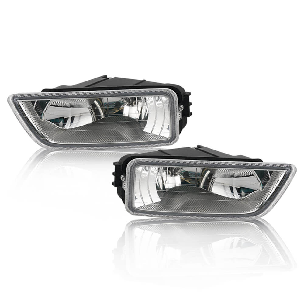 2x Front Bumper Fog Driving Light Bulbs W/ Wiring Kit For Honda Accord 2003-2007