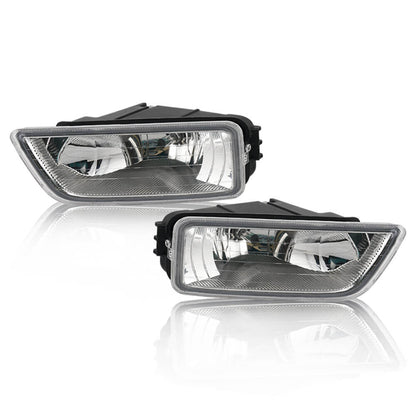 2x Front Bumper Fog Driving Light Bulbs W/ Wiring Kit For Honda Accord 2003-2007