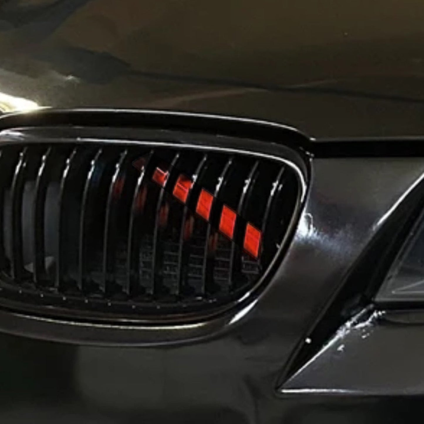 Front Grille V Brace Trim For BMW E90 E91 E92 E93