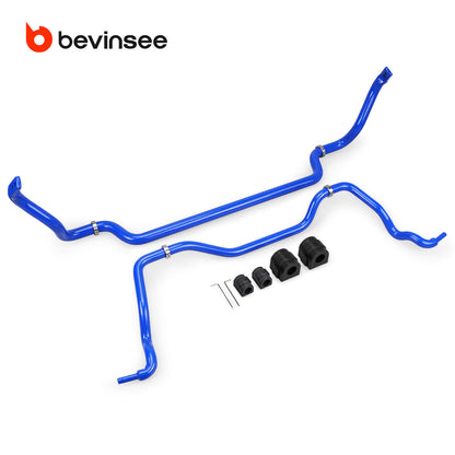 BEVINSEE Front & Rear Sway Bar Upgrade For BMW E46 323 325 328 330i/ci Non- M