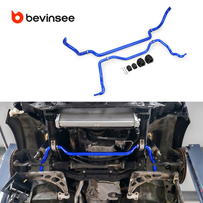 BEVINSEE Front & Rear Sway Bar Upgrade For BMW E46 323 325 328 330i/ci Non- M