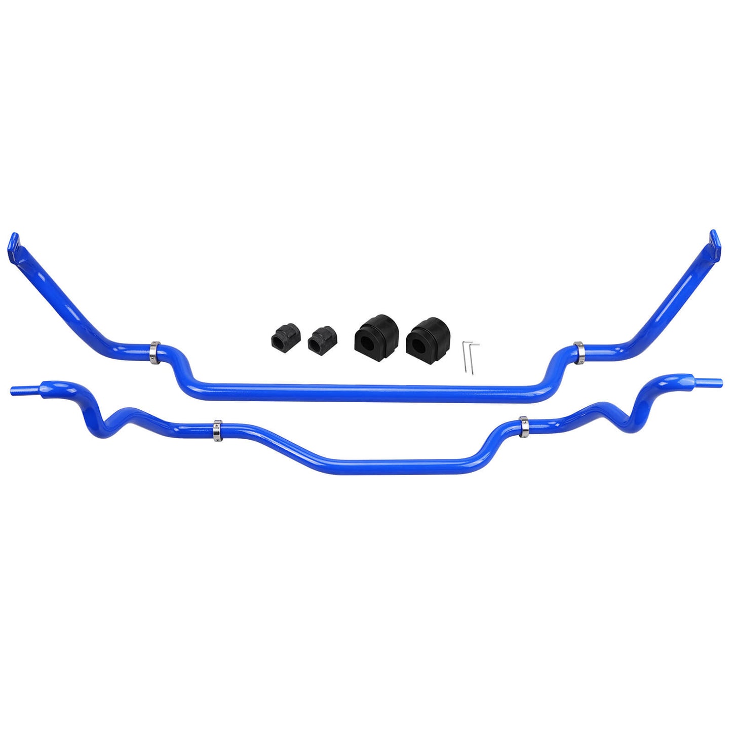 BEVINSEE Front & Rear Sway Bar Upgrade For BMW E46 323 325 328 330i/ci Non- M