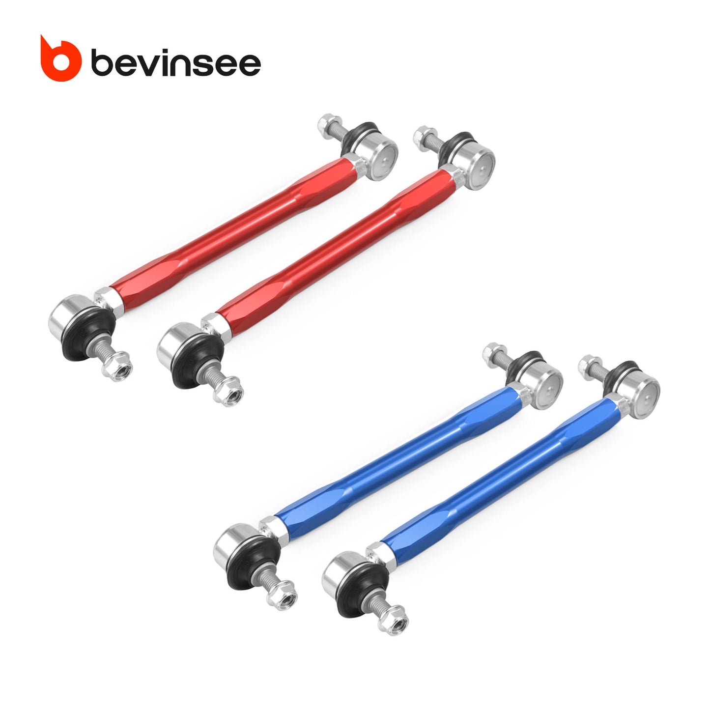 Billet Adjustable Front Sway Bar End Link Kit For BMW E81 E82 E87 E88 E90 E92 X1 E84 Z4 E89