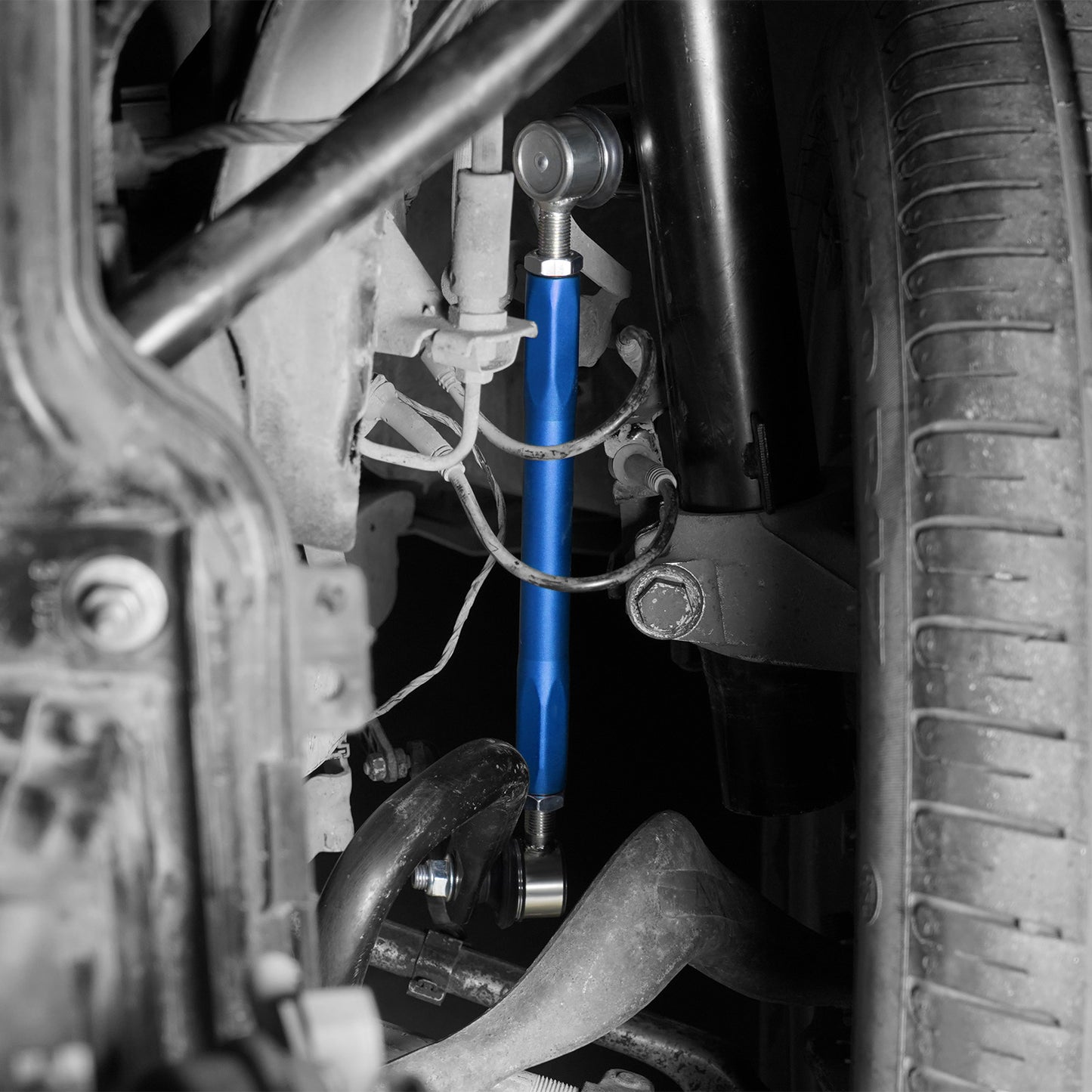 Billet Adjustable Front Sway Bar End Link Kit For BMW E81 E82 E87 E88 E90 E92 X1 E84 Z4 E89