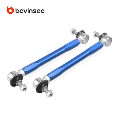 Billet Adjustable Front Sway Bar End Link Kit For BMW E81 E82 E87 E88 E90 E92 X1 E84 Z4 E89
