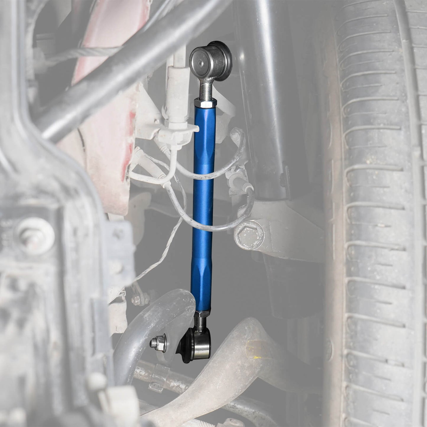 Billet Adjustable Front Sway Bar End Link Kit For BMW E81 E82 E87 E88 E90 E92 X1 E84 Z4 E89