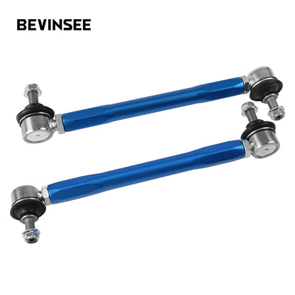 Billet Adjustable Front Sway Bar End Link Kit For BMW E81 E82 E87 E88 E90 E92 X1 E84 Z4 E89