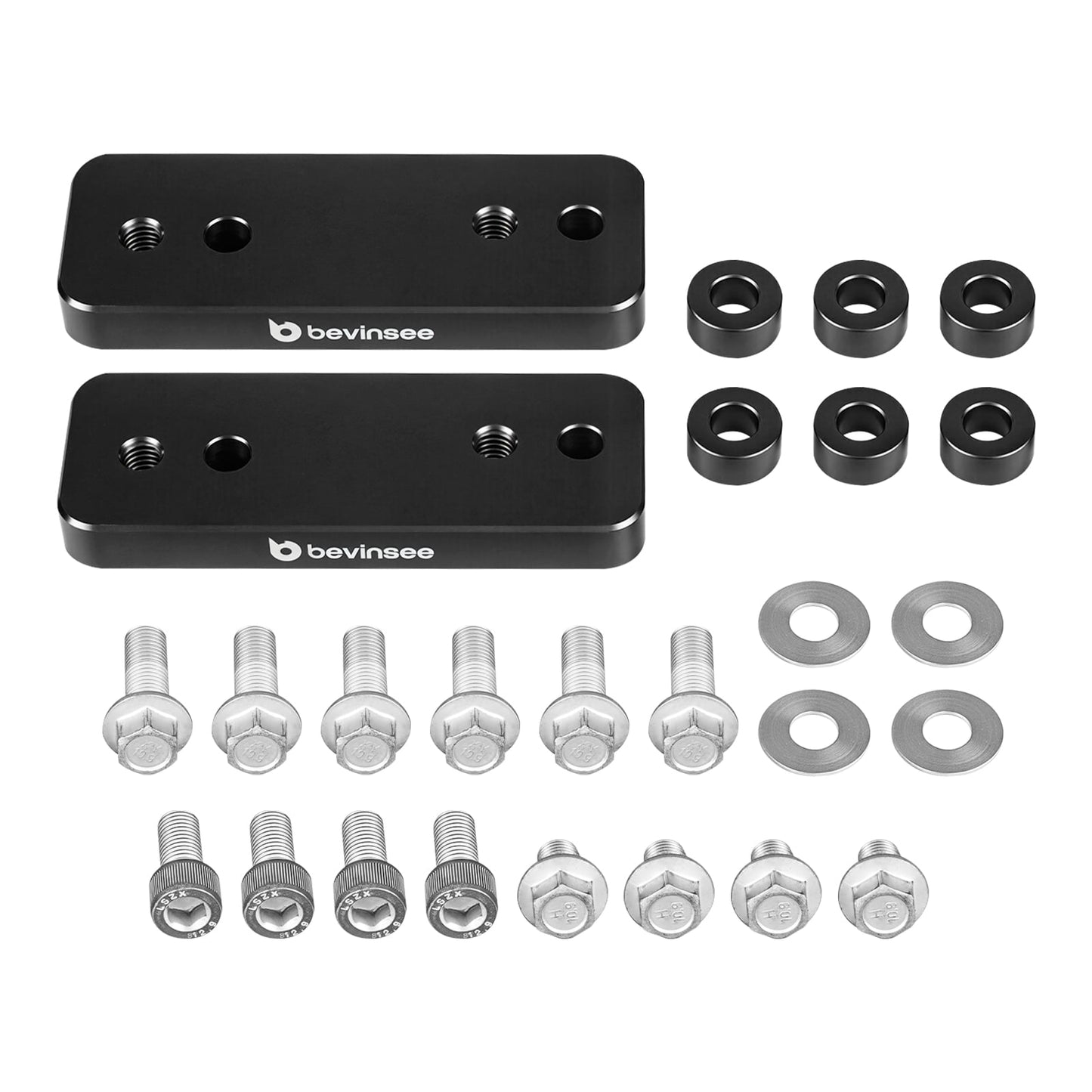 BEVINSEE Front Sway Bar Relocation Kits For Toyota 4Runner FJ Cruiser 2010-2014