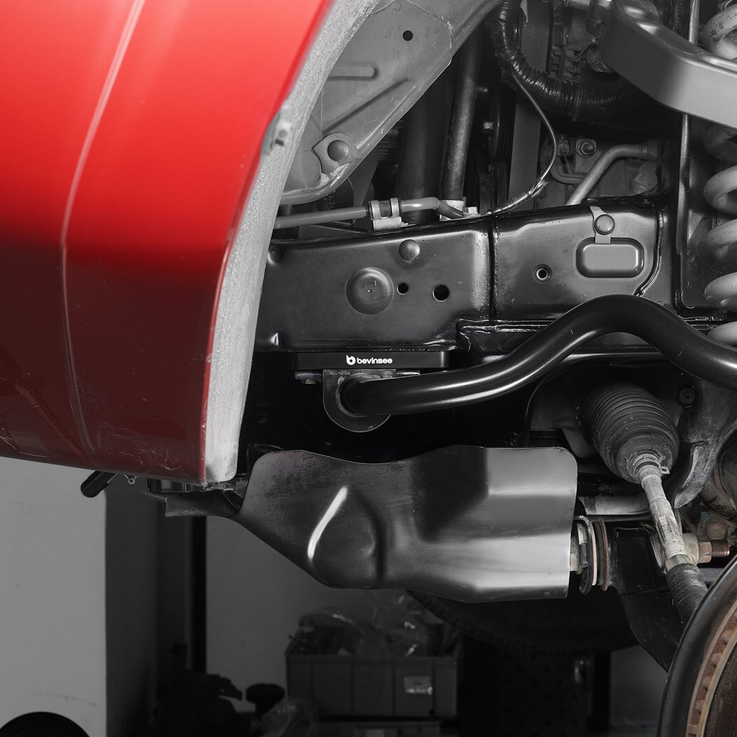 BEVINSEE Front Sway Bar Relocation Kits For Toyota 4Runner FJ Cruiser 2010-2014