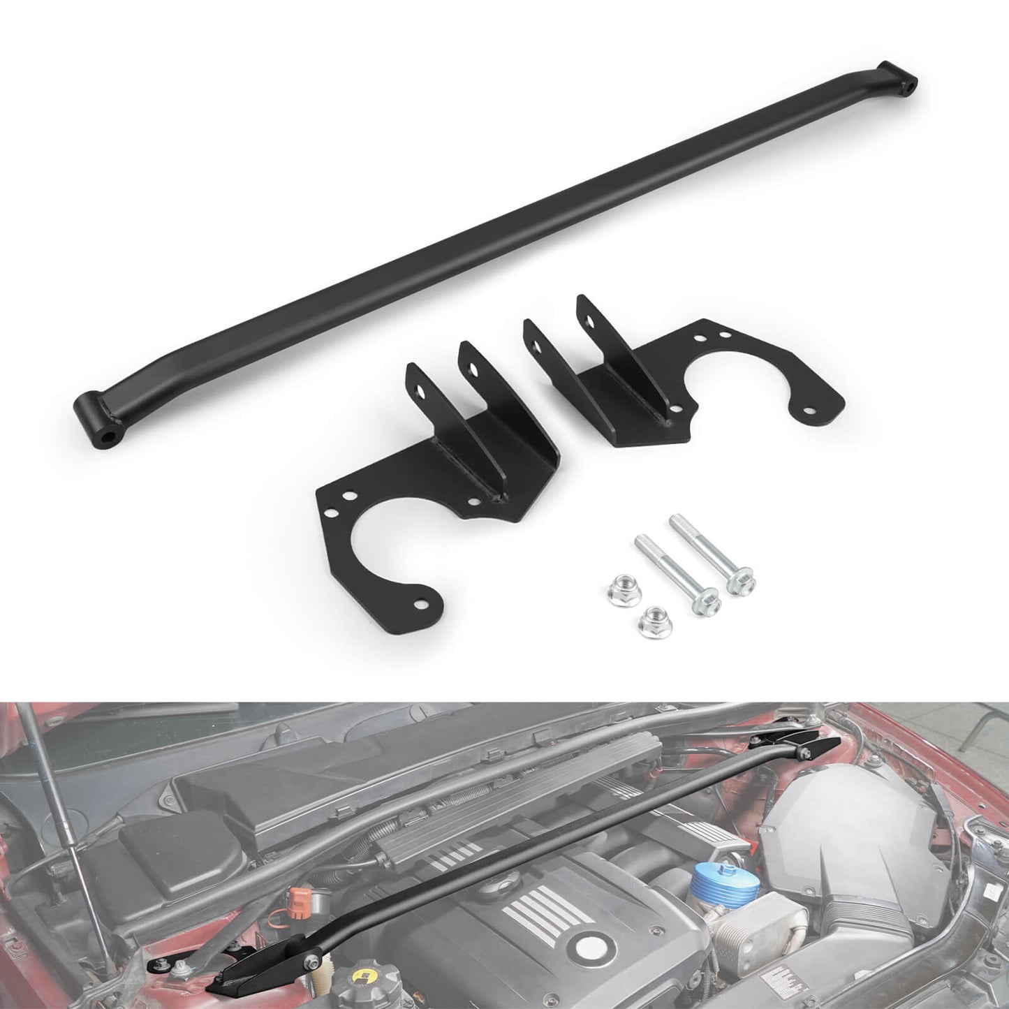 Front Upper Suspension Strut Tower Bar Brace for BMW E90 E92 323i 325i 328i 330i
