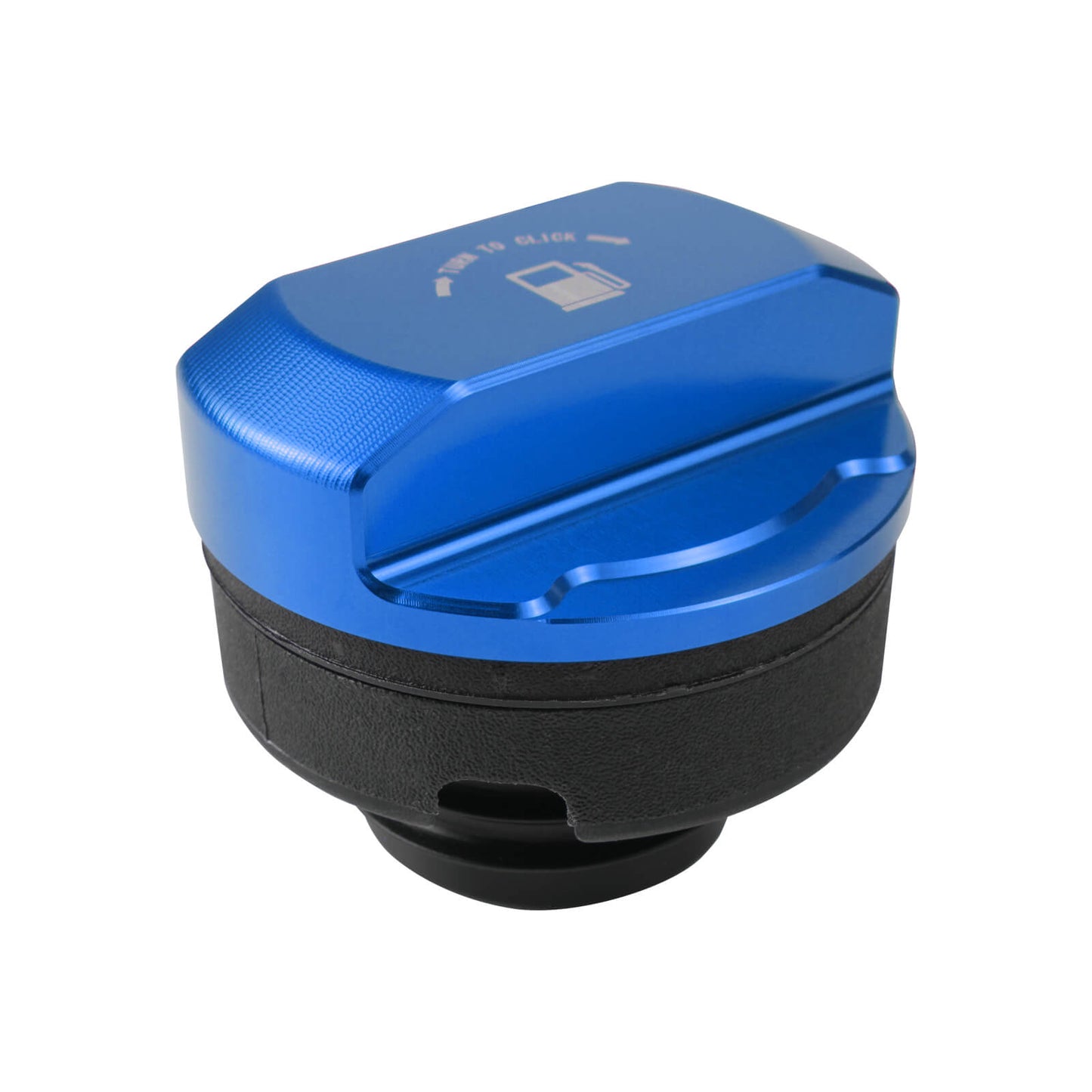 BEVINSEE Aluminum Fuel Filler Cap Screw In Type For VW Golf MK5 MK6 Jetta Audi A3 8P