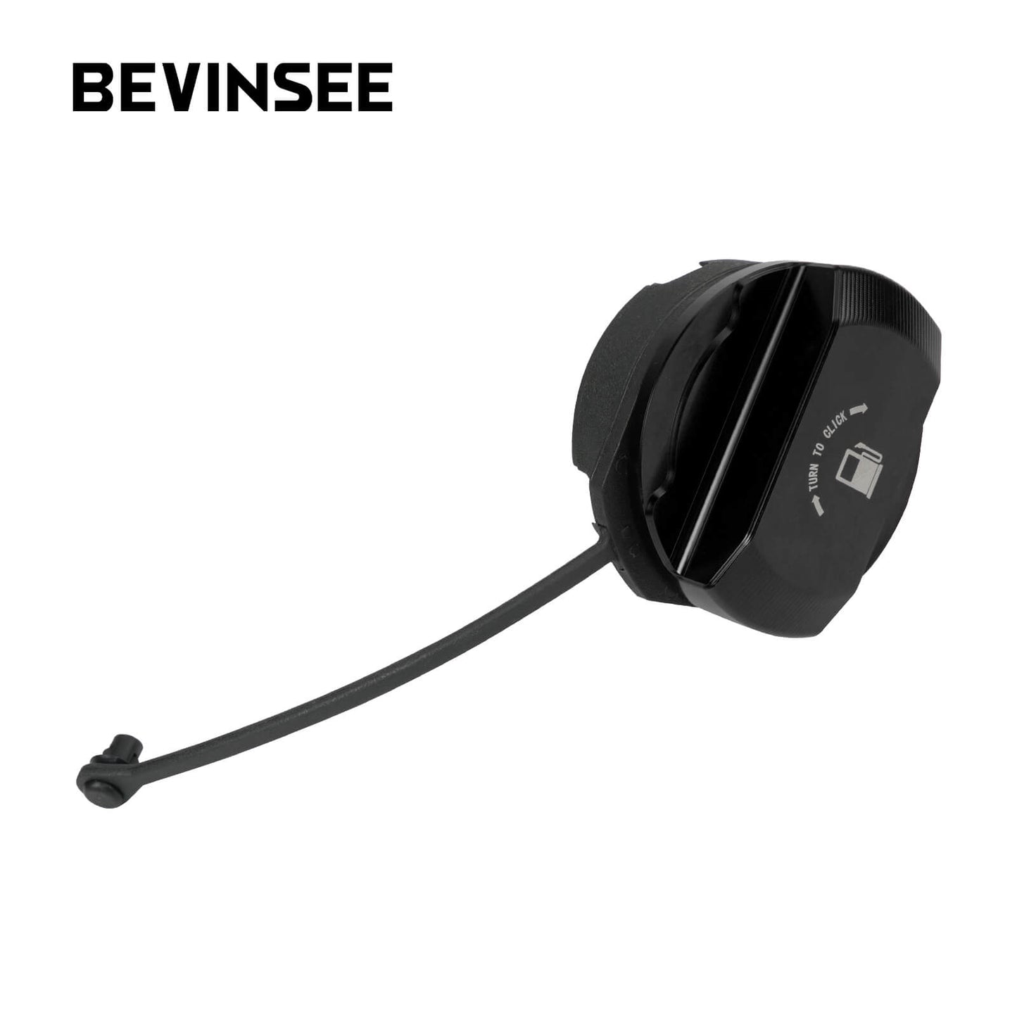 BEVINSEE Aluminum Fuel Filler Cap Screw In Type For VW Golf MK5 MK6 Jetta Audi A3 8P