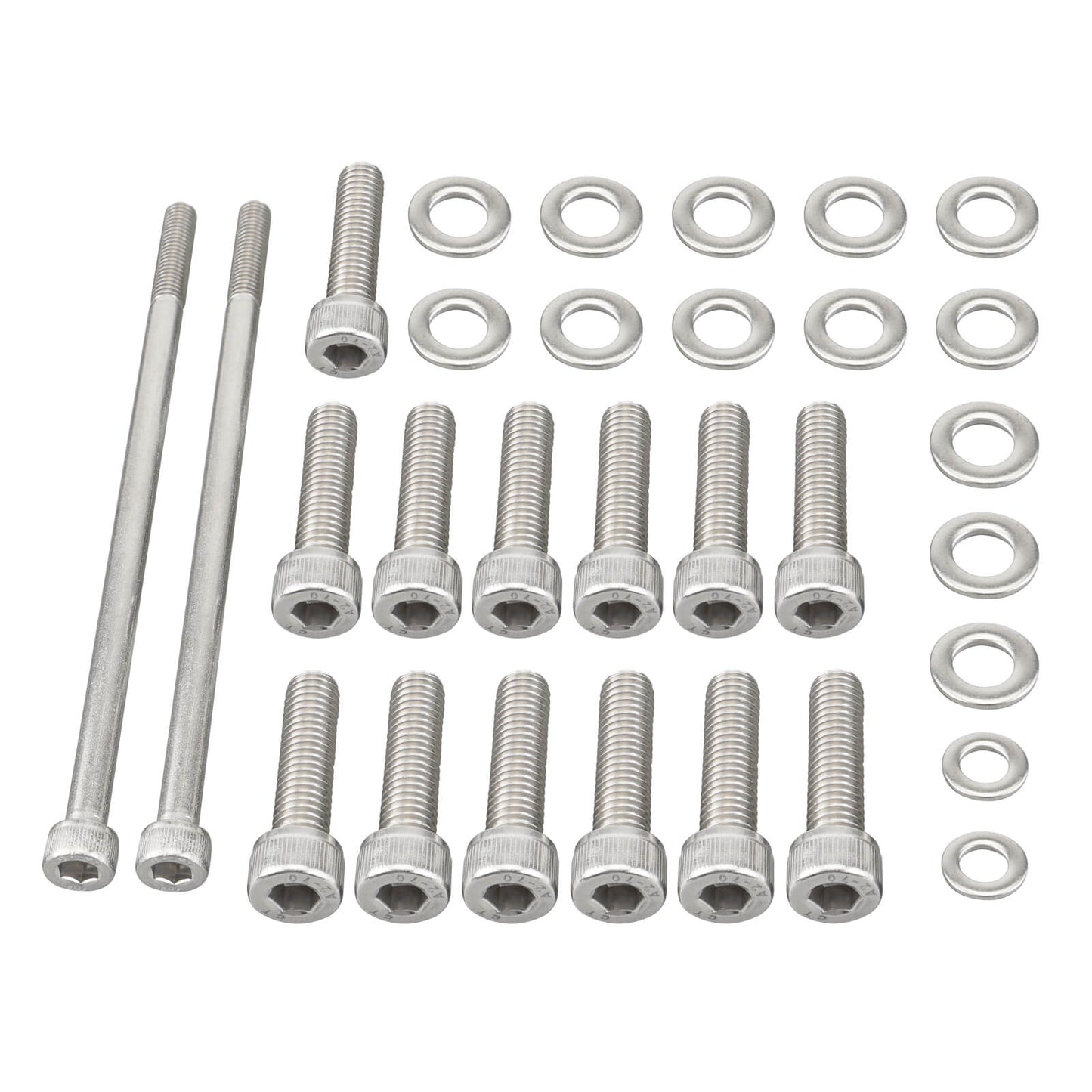 GM LS Stainless Steel Oil Pan Bolt Kit Set For LSX LS2 LS3 LS6 LS7