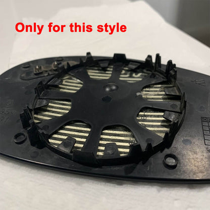 Pair L&R Heated Blue Side Car Door Mirror Glass Fit BMW E90 3 Series