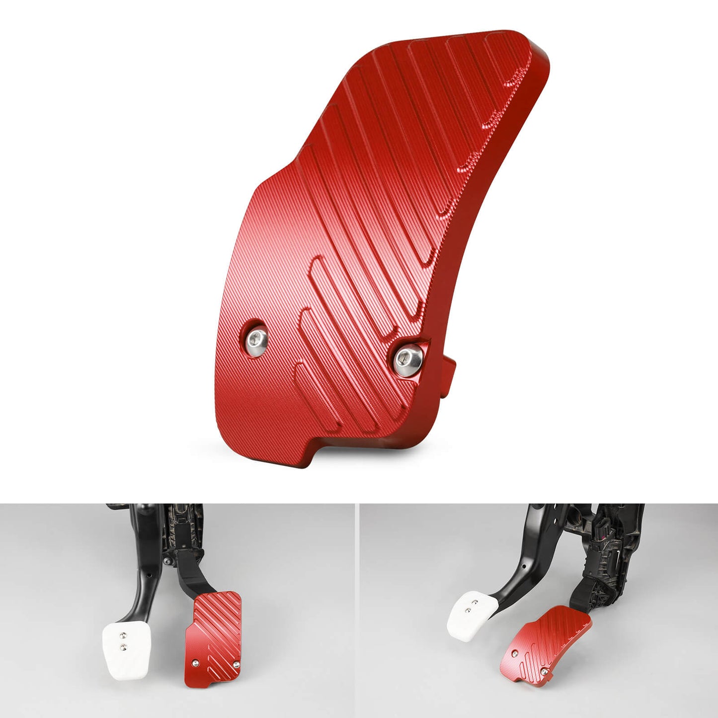 Aluminum Heel / Toe Accelerator Extension Pedal For VW MQB/MQB EVO Golf GTI MK7 MK8 Manual Transmission LHD