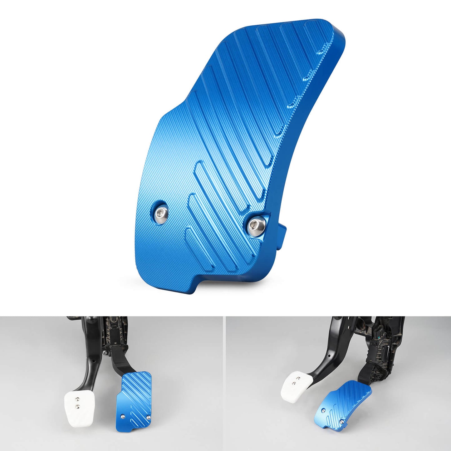 Aluminum Heel / Toe Accelerator Extension Pedal For VW MQB/MQB EVO Golf GTI MK7 MK8 Manual Transmission LHD