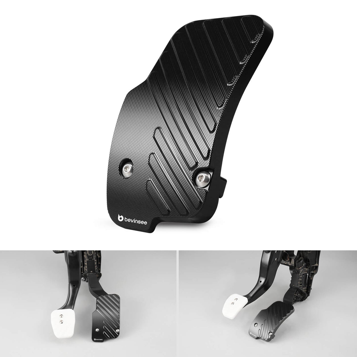 Aluminum Heel / Toe Accelerator Extension Pedal For VW MQB/MQB EVO Golf GTI MK7 MK8 Manual Transmission LHD