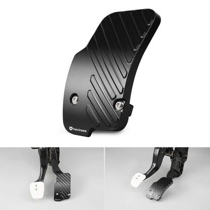 Aluminum Heel / Toe Accelerator Extension Pedal For VW MQB/MQB EVO Golf GTI MK7 MK8 Manual Transmission LHD