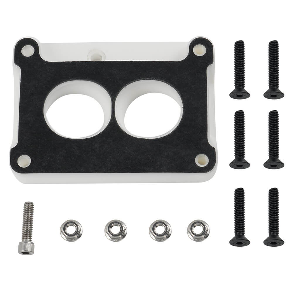 Intake Manifold Adapter for Chevy TBI Throttle Body to Holley 4412 2300