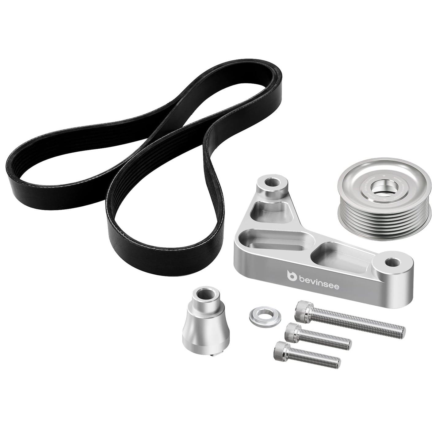 BEVINSEE K20 Swap Adjustable EP3 Idler Pulley Kit For Honda For Acura