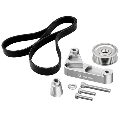 BEVINSEE K20 Swap Adjustable EP3 Idler Pulley Kit For Honda For Acura