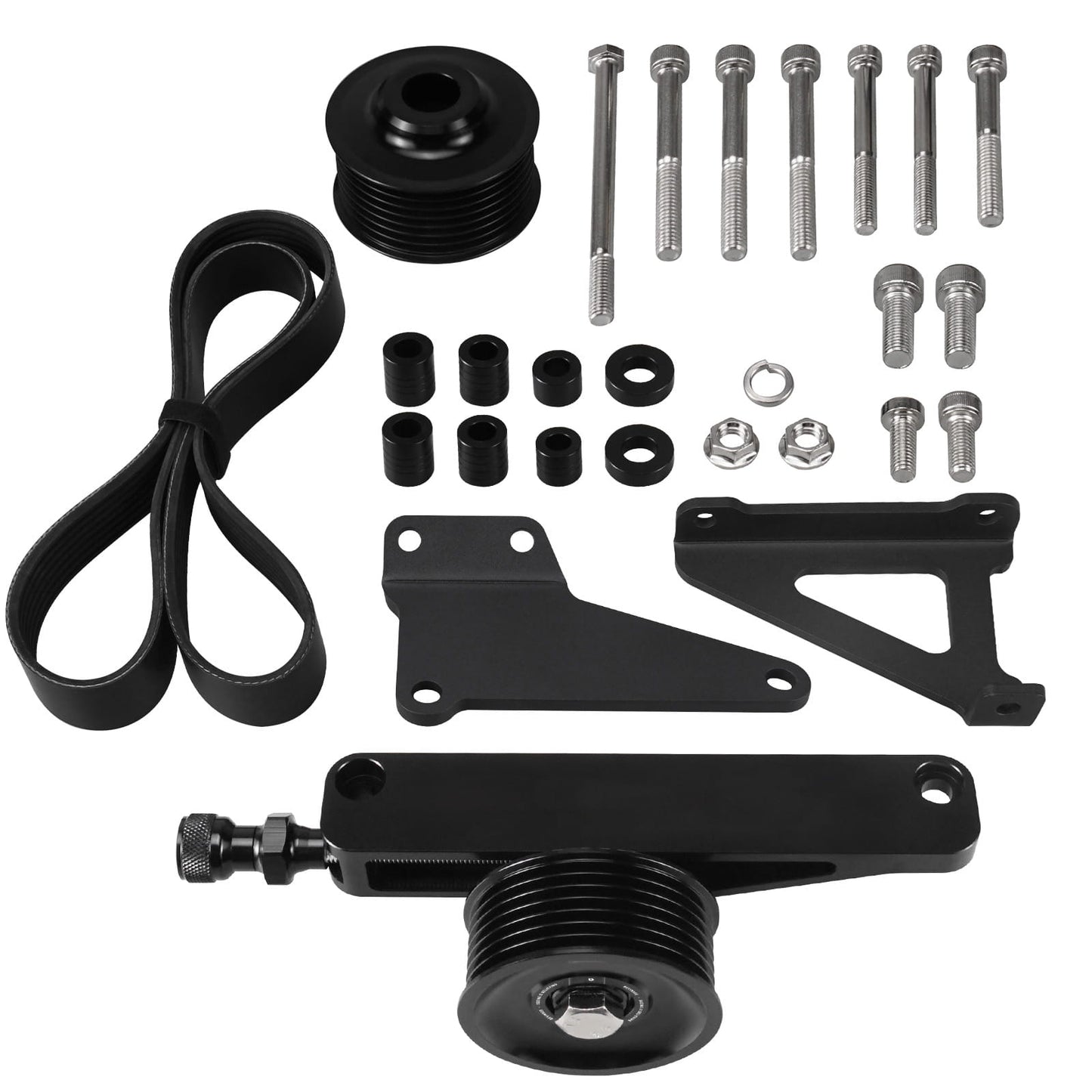 K Series A/C & P/S Replacement Pulley Kit for Honda For Acura K20 K24 K Swap RSX