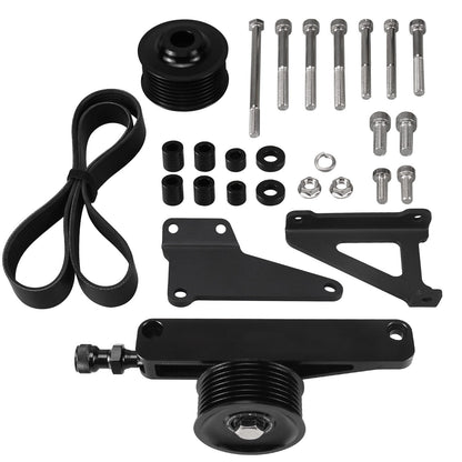 K Series A/C & P/S Replacement Pulley Kit for Honda For Acura K20 K24 K Swap RSX
