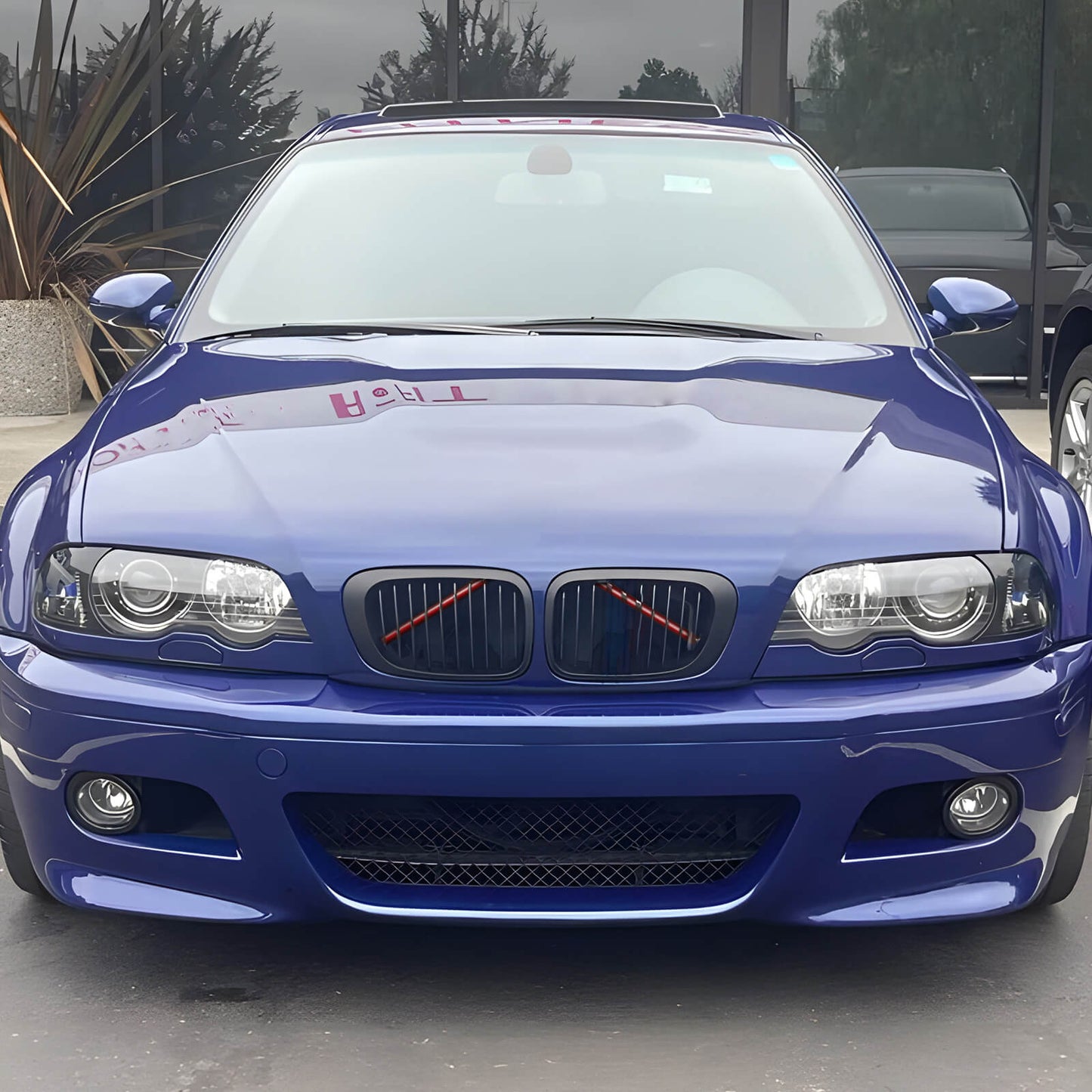 Kidney Struts Rods Tuning V Brace For  BMW E46 320i 323i 325i 328i 330i  1999-2006