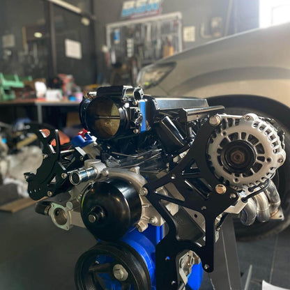 LS R4 AC Compressor Bracket High Mount Kit For Chevrolet LQ4 LQ9 L92 L99 L33 LR4 LSX