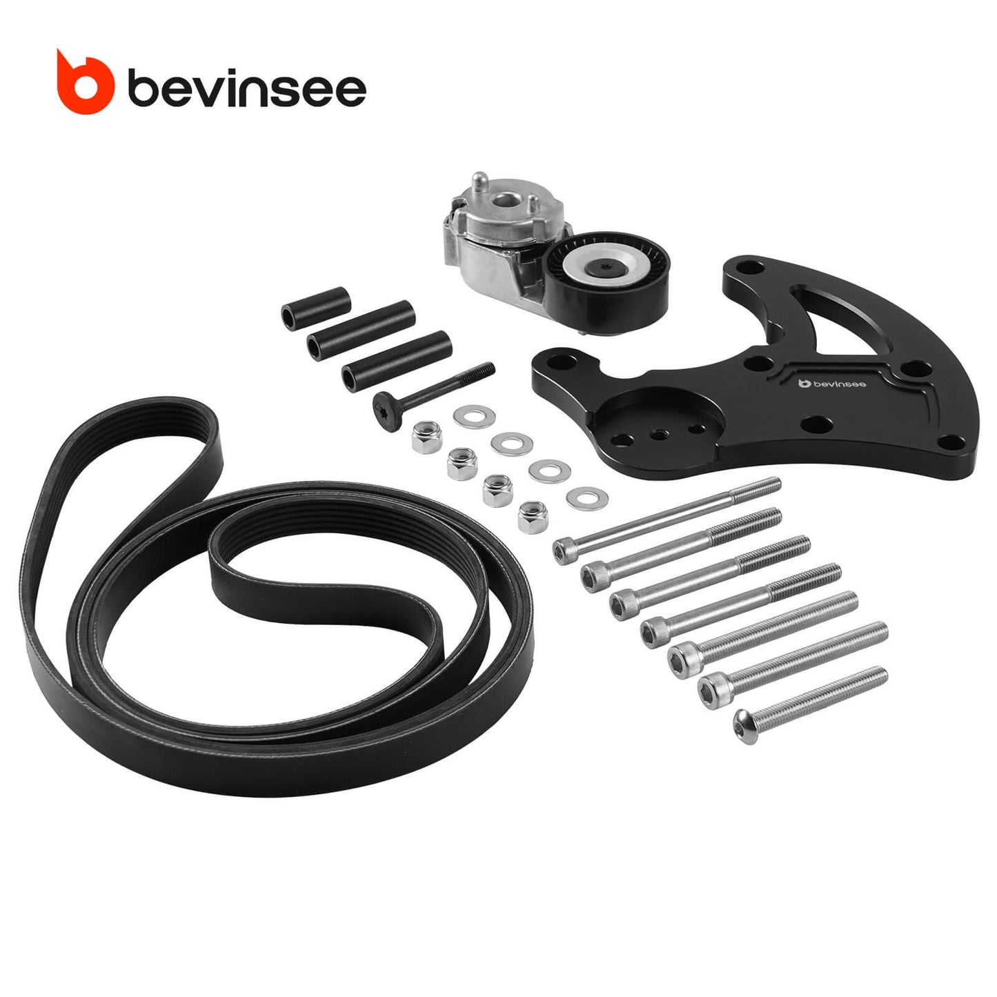 For LS R4 A/C High Mount Bracket w/ Tensioner Belt LQ LS2 LS3 LS6 Vortec Truck