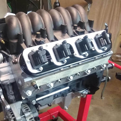 LS D581 Square Coil Bracket Valve Cover For Chevrolet Truck 4.8L 5.3L 5.7L 6.0L 6.2L 7.0L V8