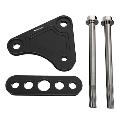 LS Idler Pulley Relocation Bracket Aluminum For LS1 Intake Manifold Swap 4.8L 5.3L 6.0L LS Vortec Truck Bracket Alternator Power Steering