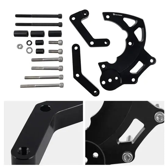 LS R4 AC Compressor High Mount Bracket For Chevrolet GMC SUV Truck Engines LSX AC LQ LS2 LS3 LS6 A/C Vortec Truck Triangles