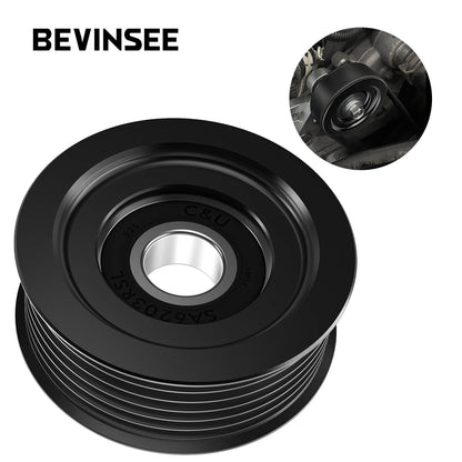 For LS Tensioner Pulley 6 Rib Grooved For Chevrolet Corvette 1997-04 For Holden
