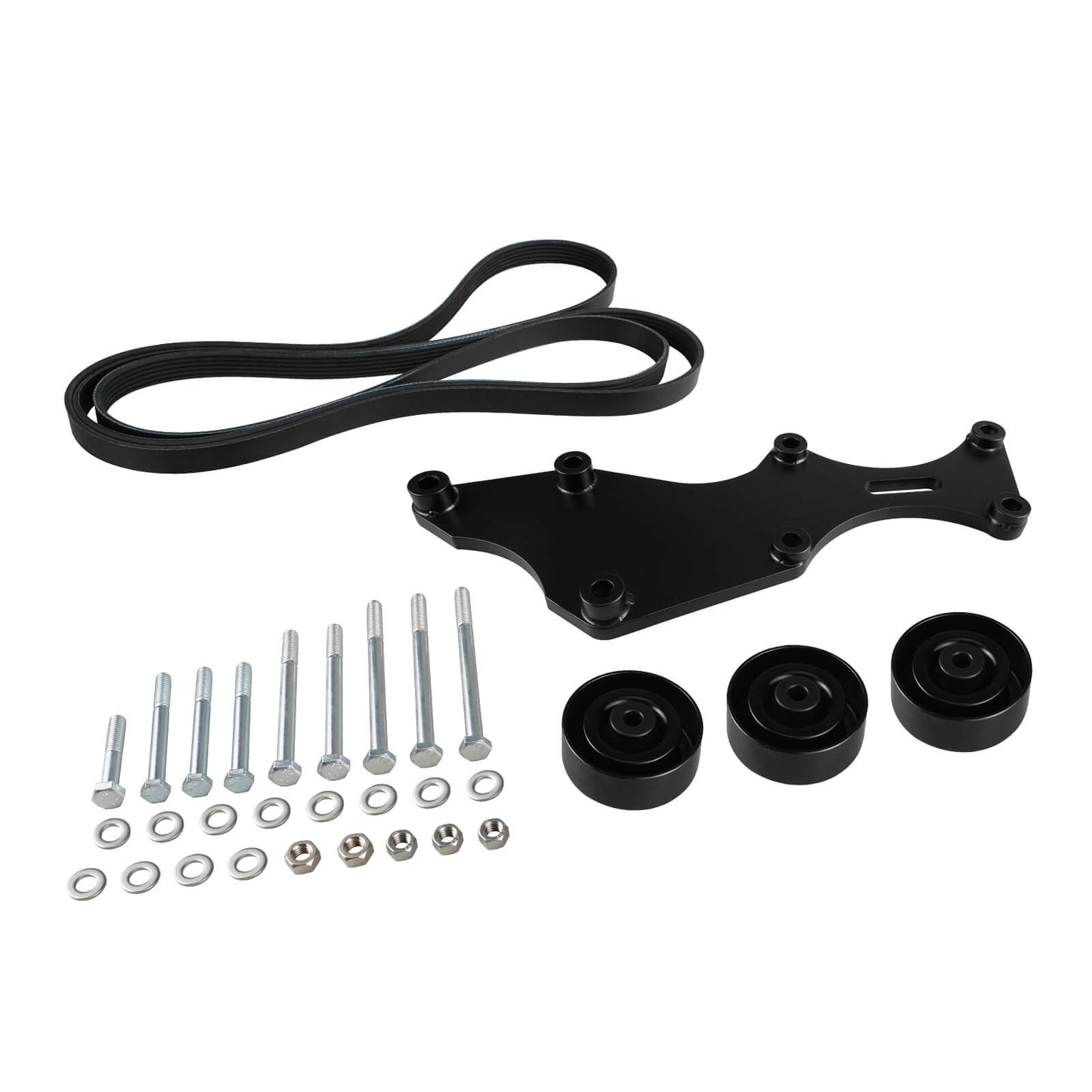 LS Triple Alternator Bracket Kit For Chevy For GM Vortec Engine 2000 - 2013 4.8 5.3 6.0 6.2 V8