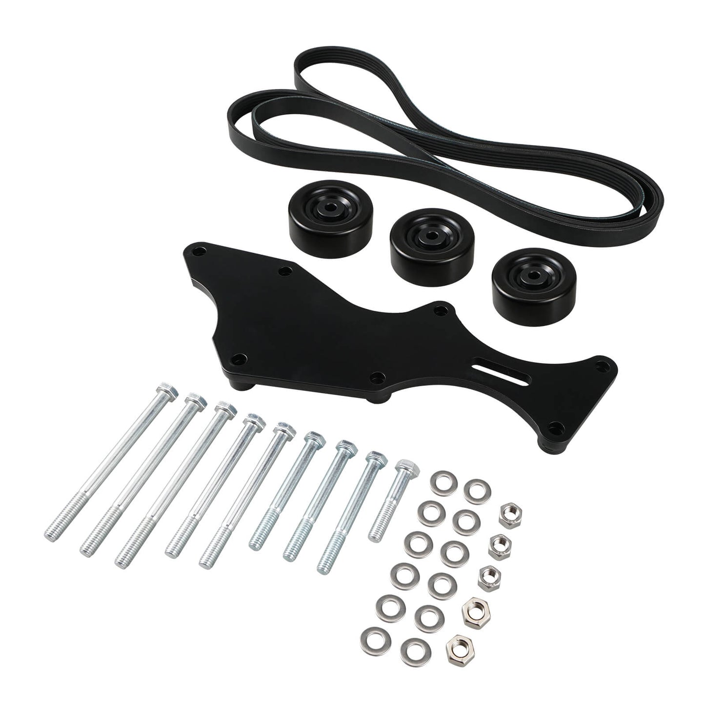 LS Triple Alternator Bracket Kit For Chevy For GM Vortec Engine 2000 - 2013 4.8 5.3 6.0 6.2 V8