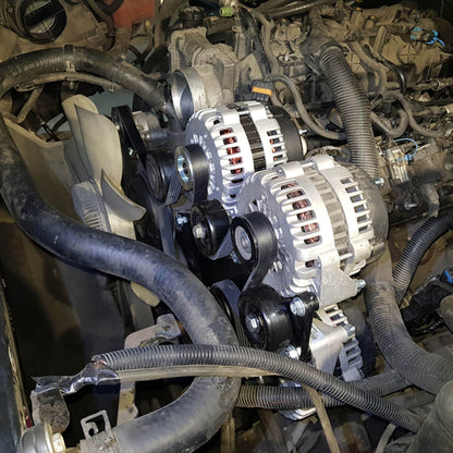 LS Triple Alternator Bracket Kit For Chevy For GM Vortec Engine 2000 - 2013 4.8 5.3 6.0 6.2 V8